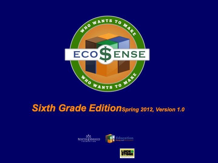 6th Grade EcoSense